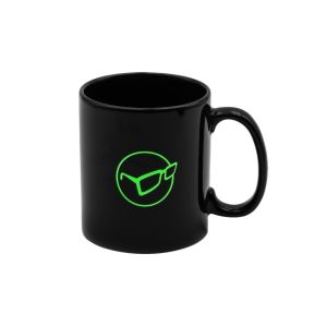 Korda Hrnček Mug Glasses Logo Black